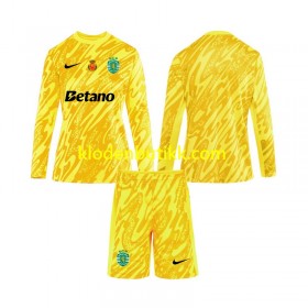 Sporting Lisbon Keeper Barn Tredje Fotballdrakt 2024/25 Langermet